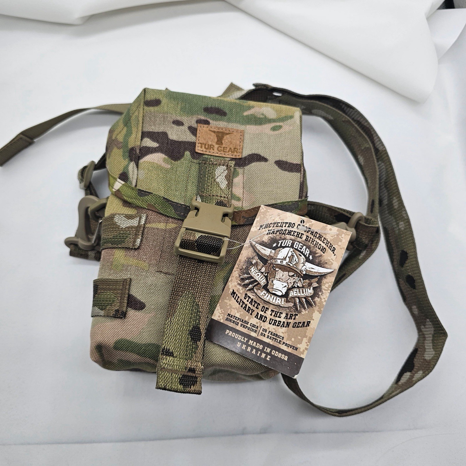 Ukrainian TUR Gear Multicam 4 Slot MOLLE Pouch Sling Bag General Purpose