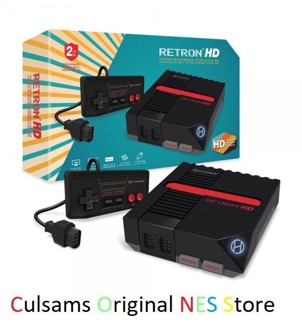 Hyperkin RetroN HD Gaming System Console for Nintendo NES Games - Black