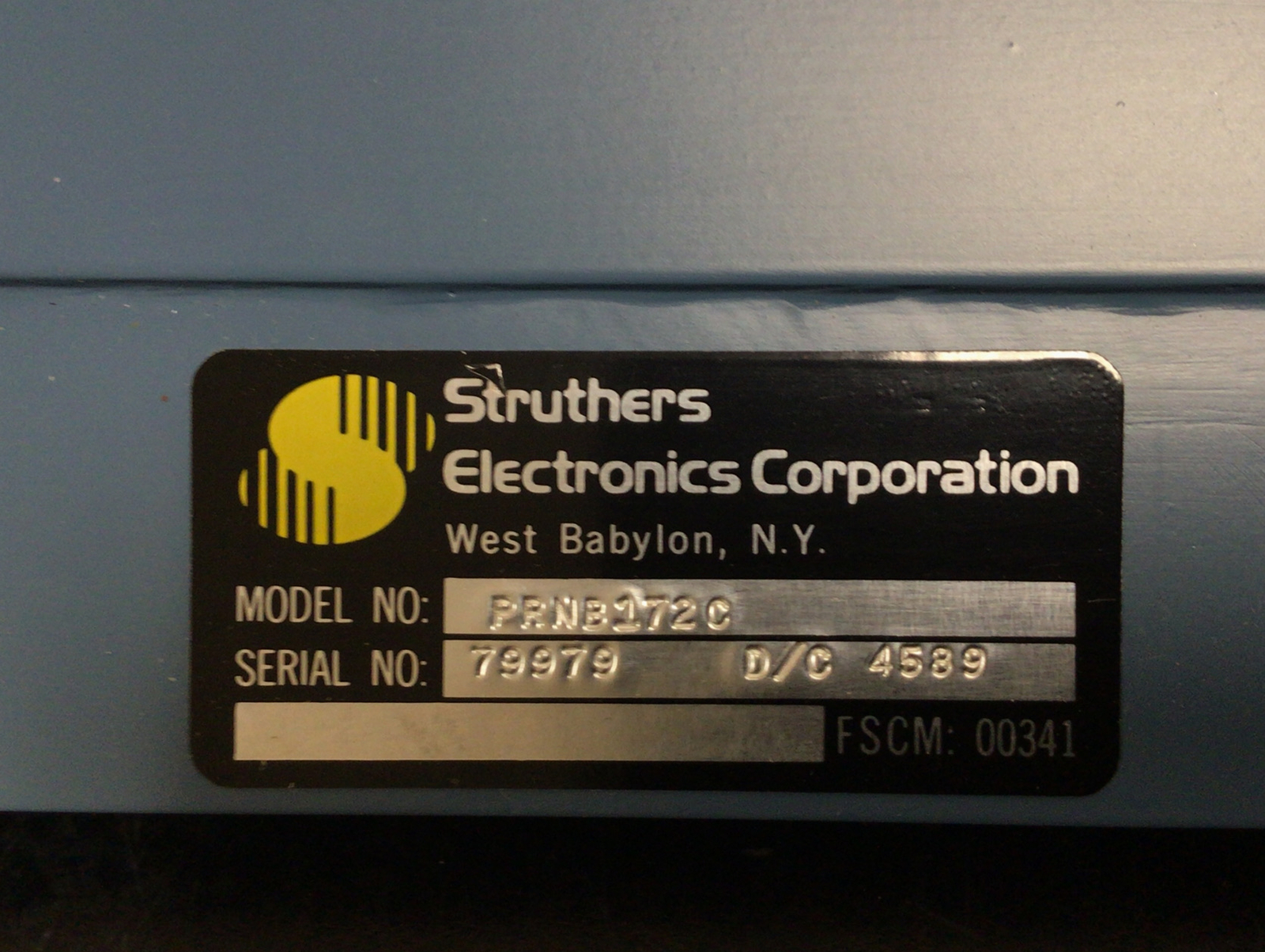 Struthers Electronics Corporation Bi-Directional Coupler PRNB172C