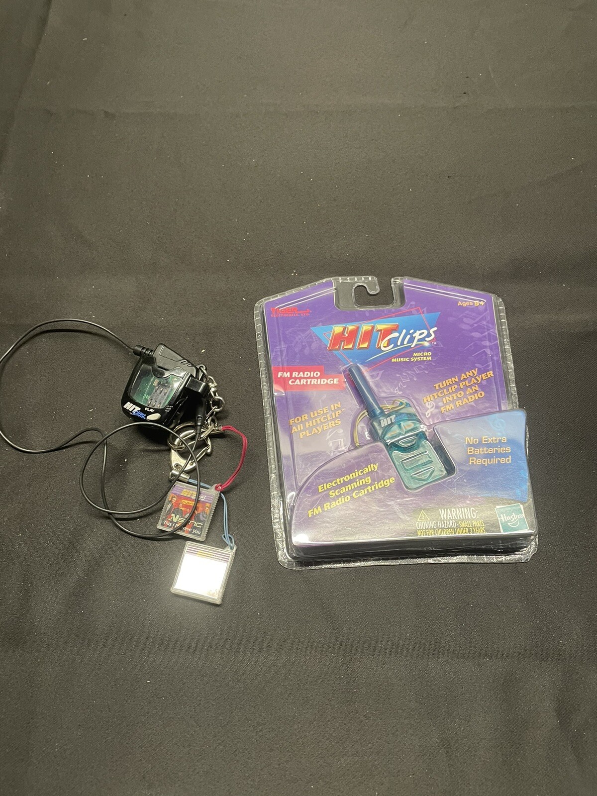 HitClips FM Radio Cartridge 2000 Tiger Electronics Hit Clips