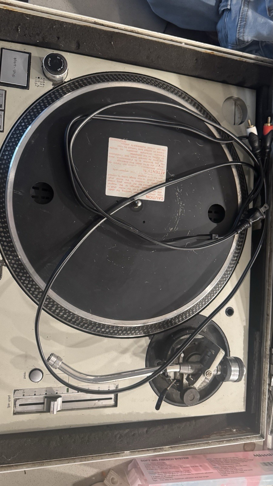 Technics SL-1200MK7 Direct Drive Turntable System - Silver