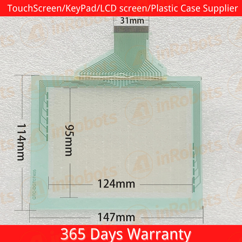 Touch Screen Panel Glass Digitizer NT31-ST123-EV3 NT31-ST123-V3+ Overlay Film