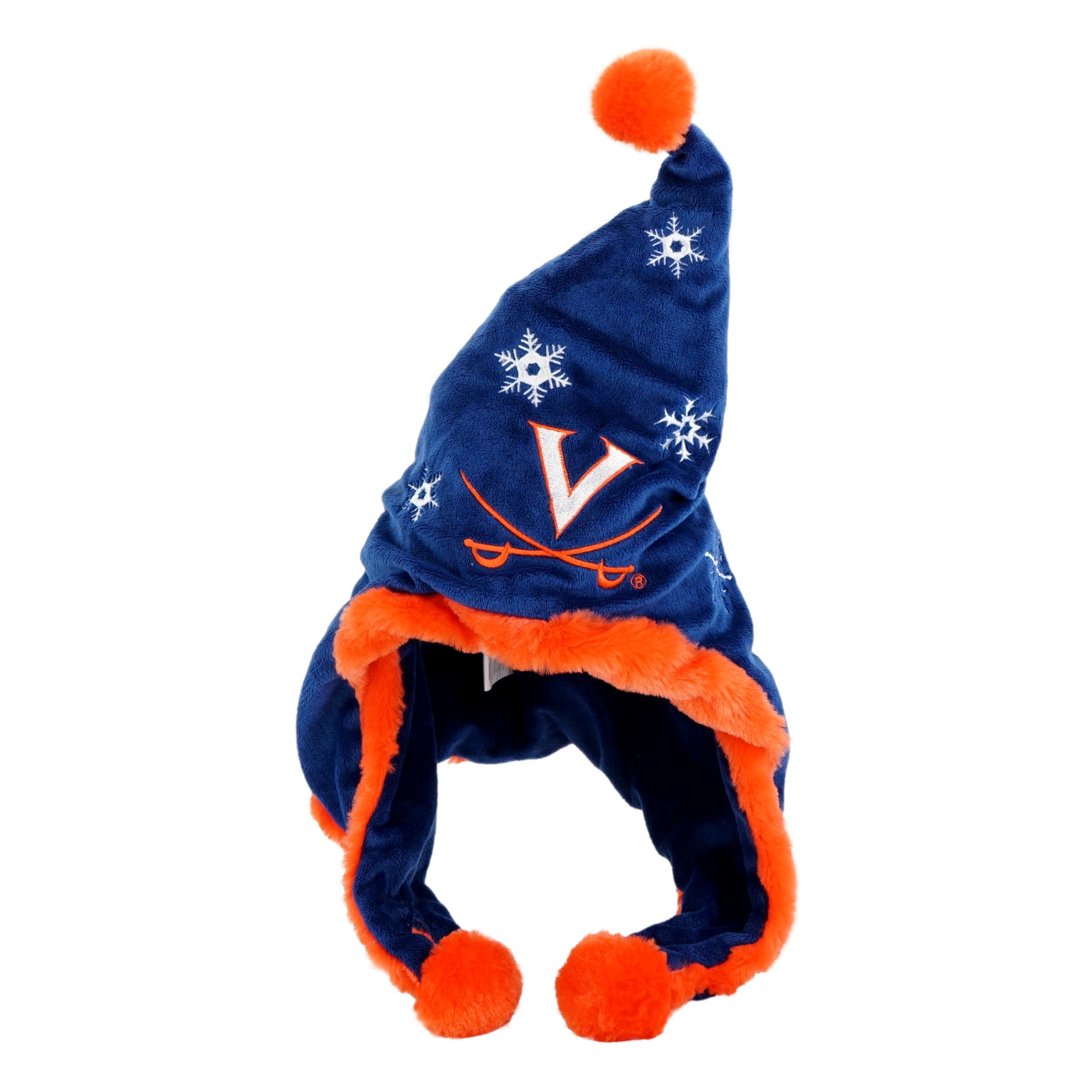 Virginia Cavaliers Christmas Santa Hat (17 in) Adult Unisex Football Team