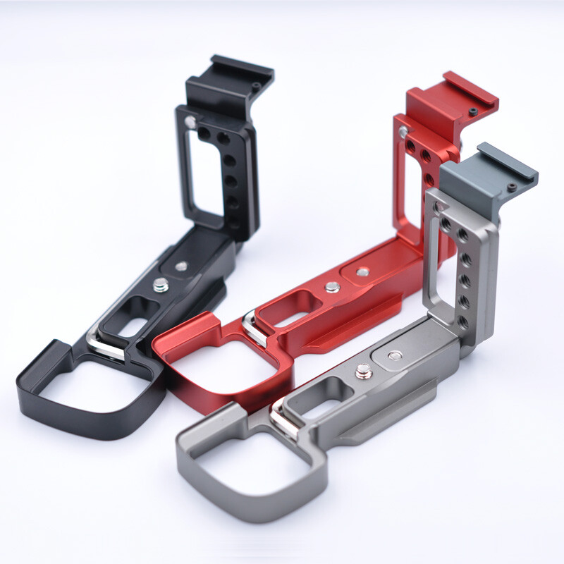 For Sony A6100 A6300 A6400 Quick Plate Extension Hot Shoe L Bracket Hand Grip