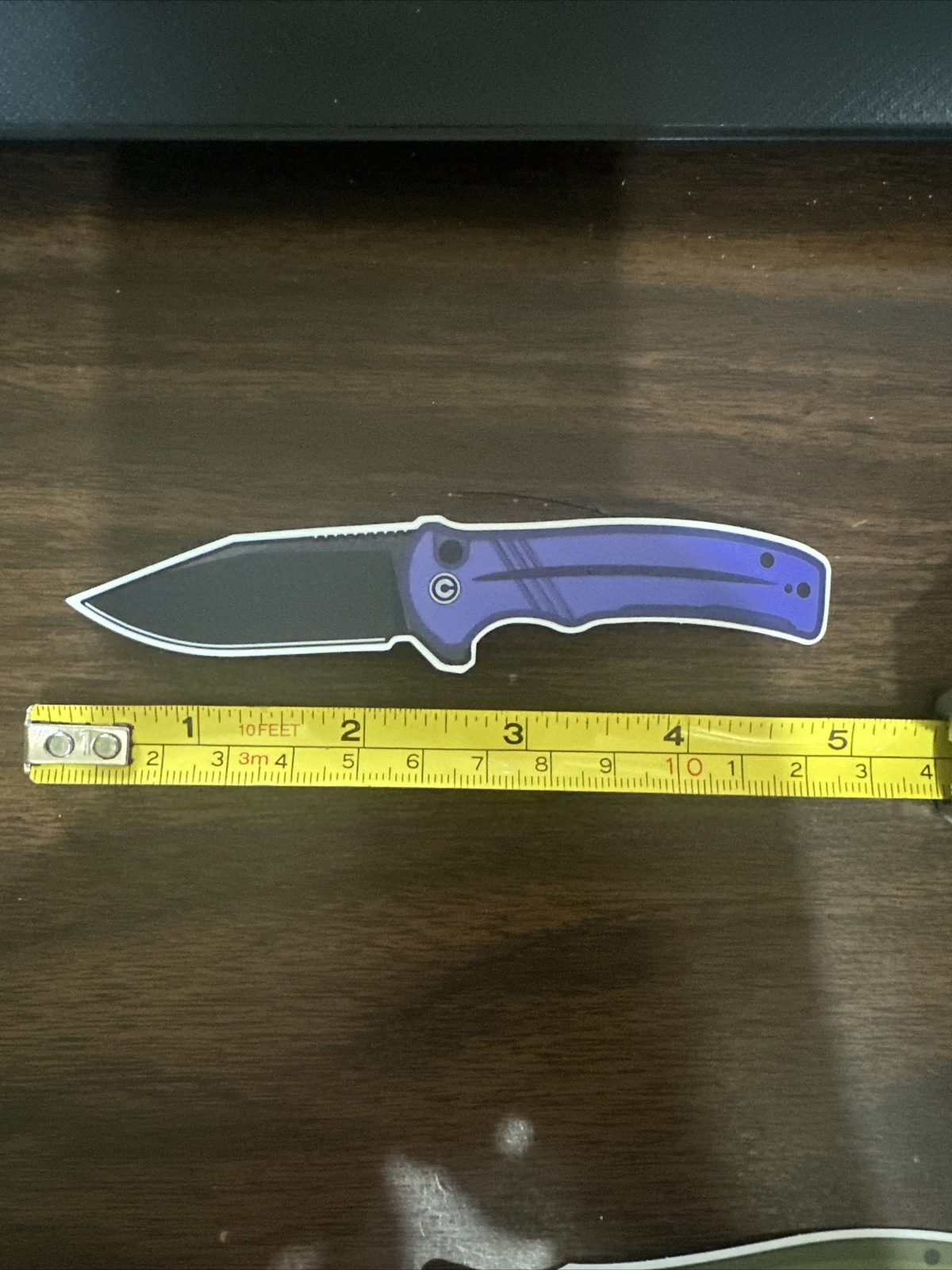 Civivi Knives We Knife Sencut Purple Vinyl Decal Sticker Shot Show OEM Original