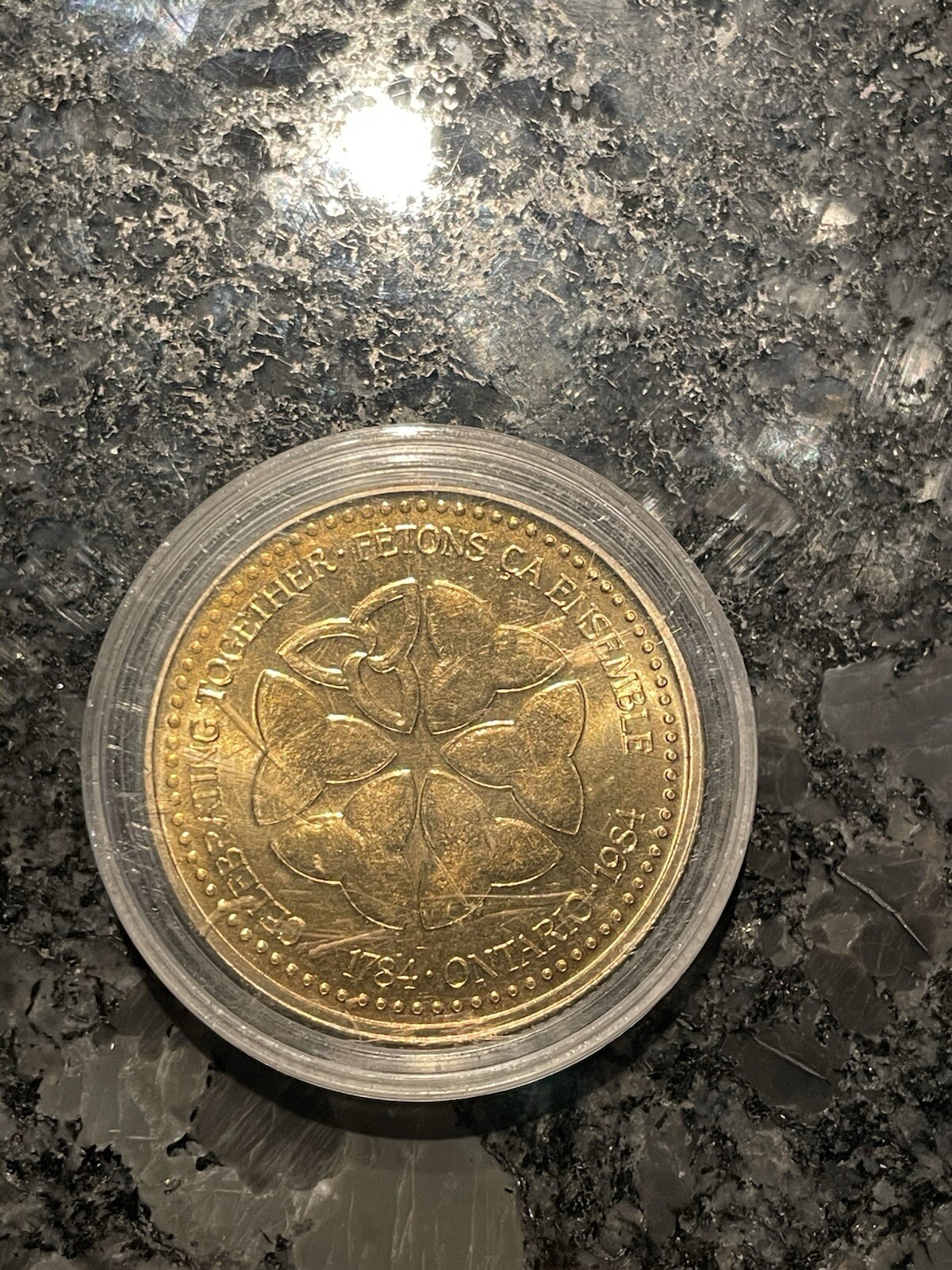 Royal Visit Ontario Canada 1984 Coin