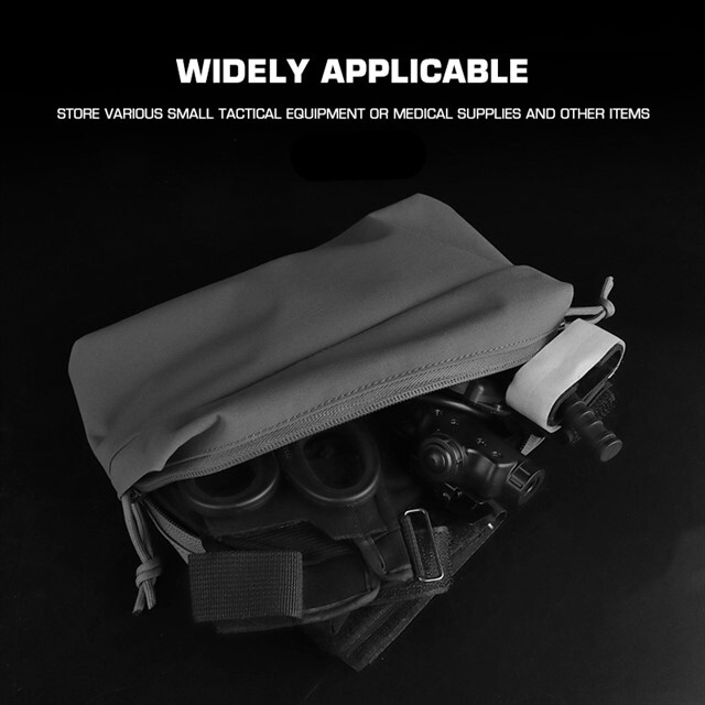 Wosport Tactical GP Pouch MOLLE Multi-Purpose Vest Armored Universal Pouch Camo