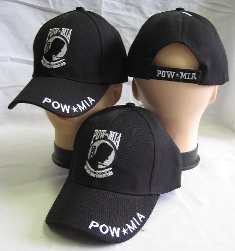 U.S. POW MIA USA POWMIA Prsinoer of War Embroidered Cap Licensed CAP604 Hat