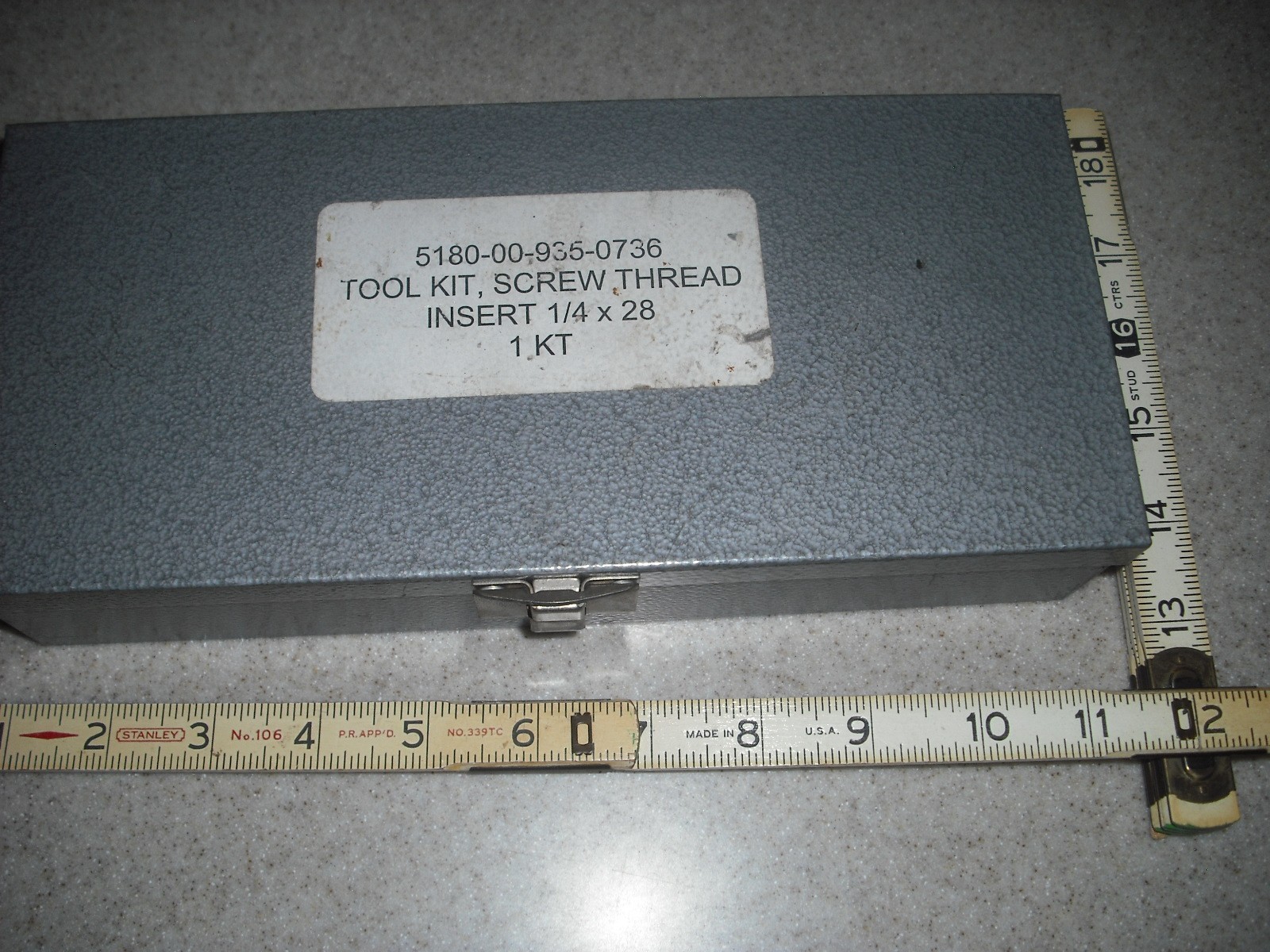 Helicoil Repair Kit NSN: 5180-00-935-0736, 1/4-20 & 1/4-28, plus Extras!