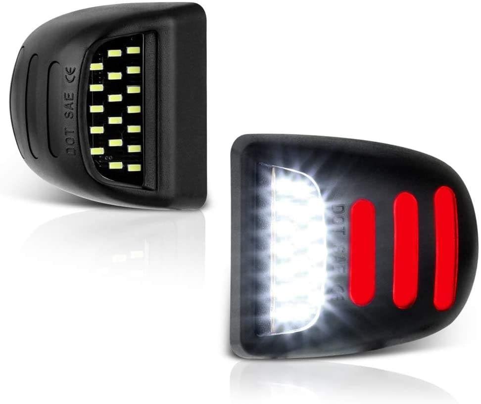 LED License Plate Lights for 19992014 Chevy Silverado, Tahoe, GMC, Cadillac