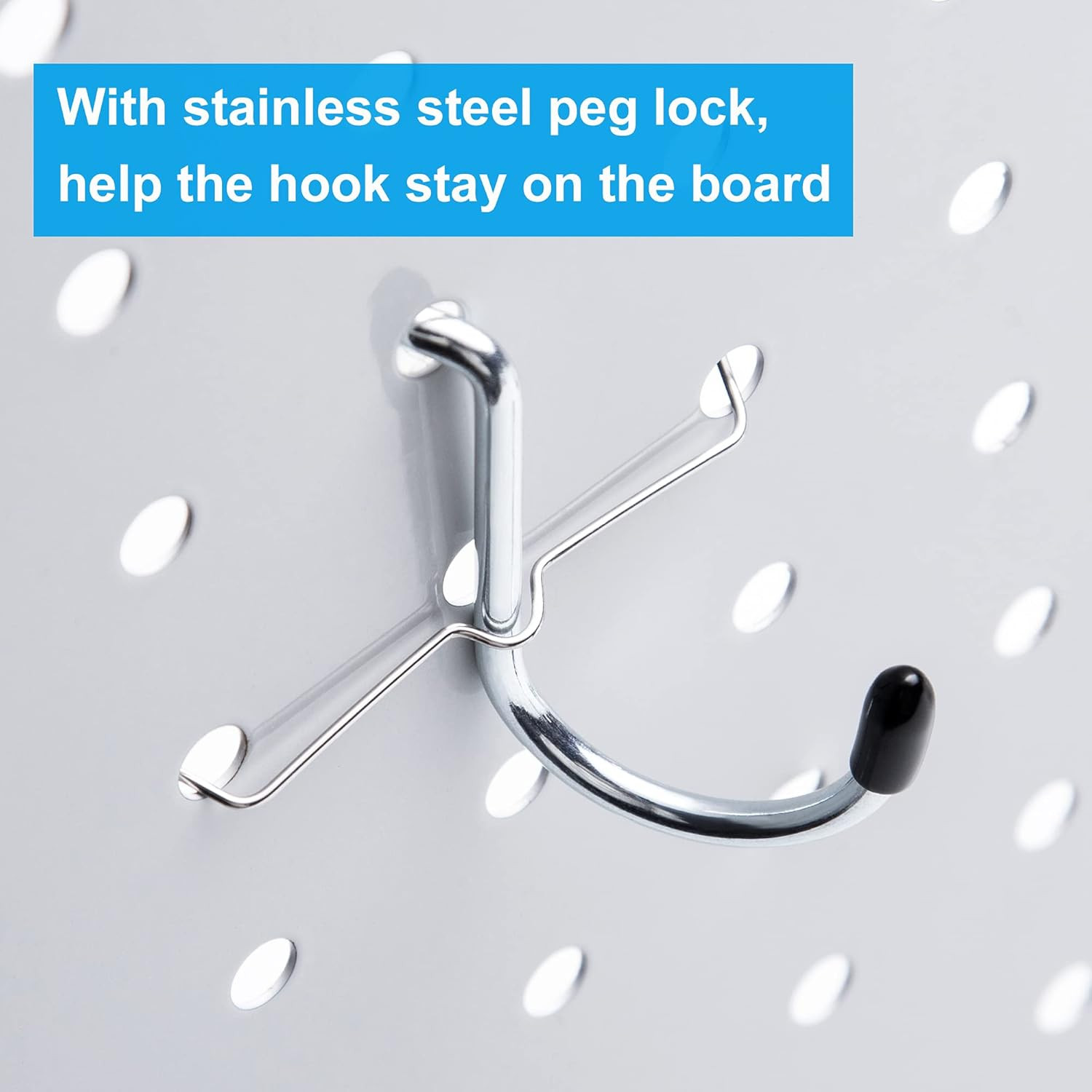 Pegboard Hooks, with Bins, Peg Locks, for Organizing Various Tools, 188 PCS, 80