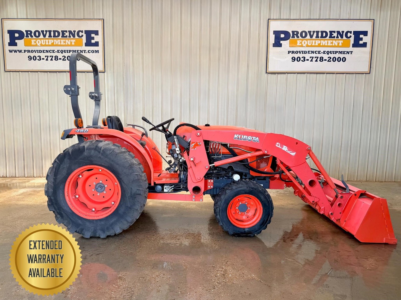 2018 KUBOTA L4701 OROPS TRACTOR WITH LOADER