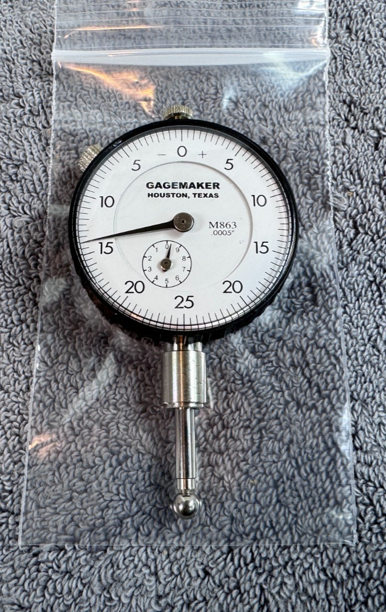 Used - Gagemaker M863 Dial Indicator .0005" Resolution