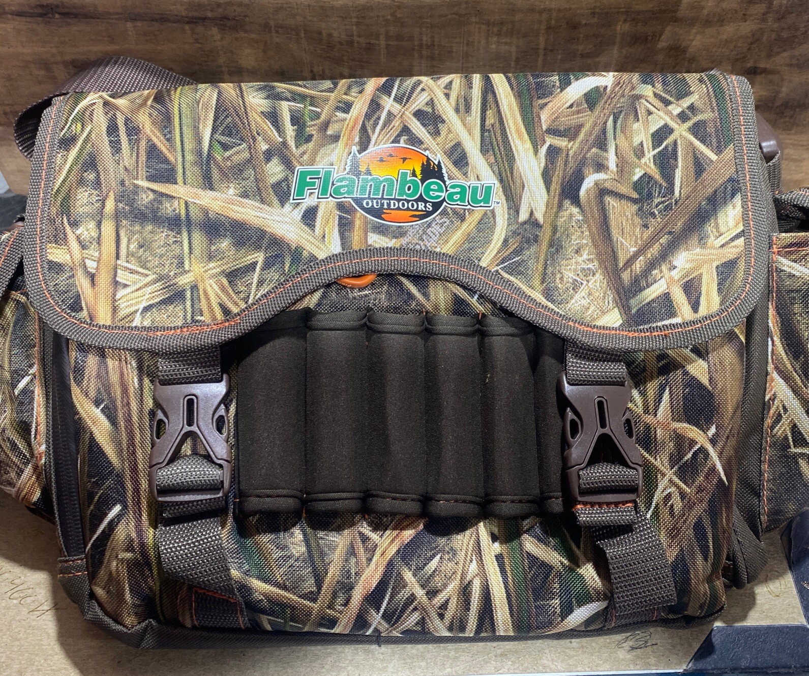 Flambeau Outdoor Waterfowl LARGE Gear Bag,Heavy Duty w 11 Compartment,16”x10”x8”
