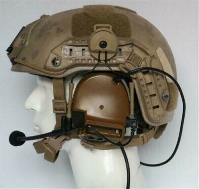 US TCA Comtac-III Tactical Headset Peltor Helmet Ver. Noise Reduction Headphone
