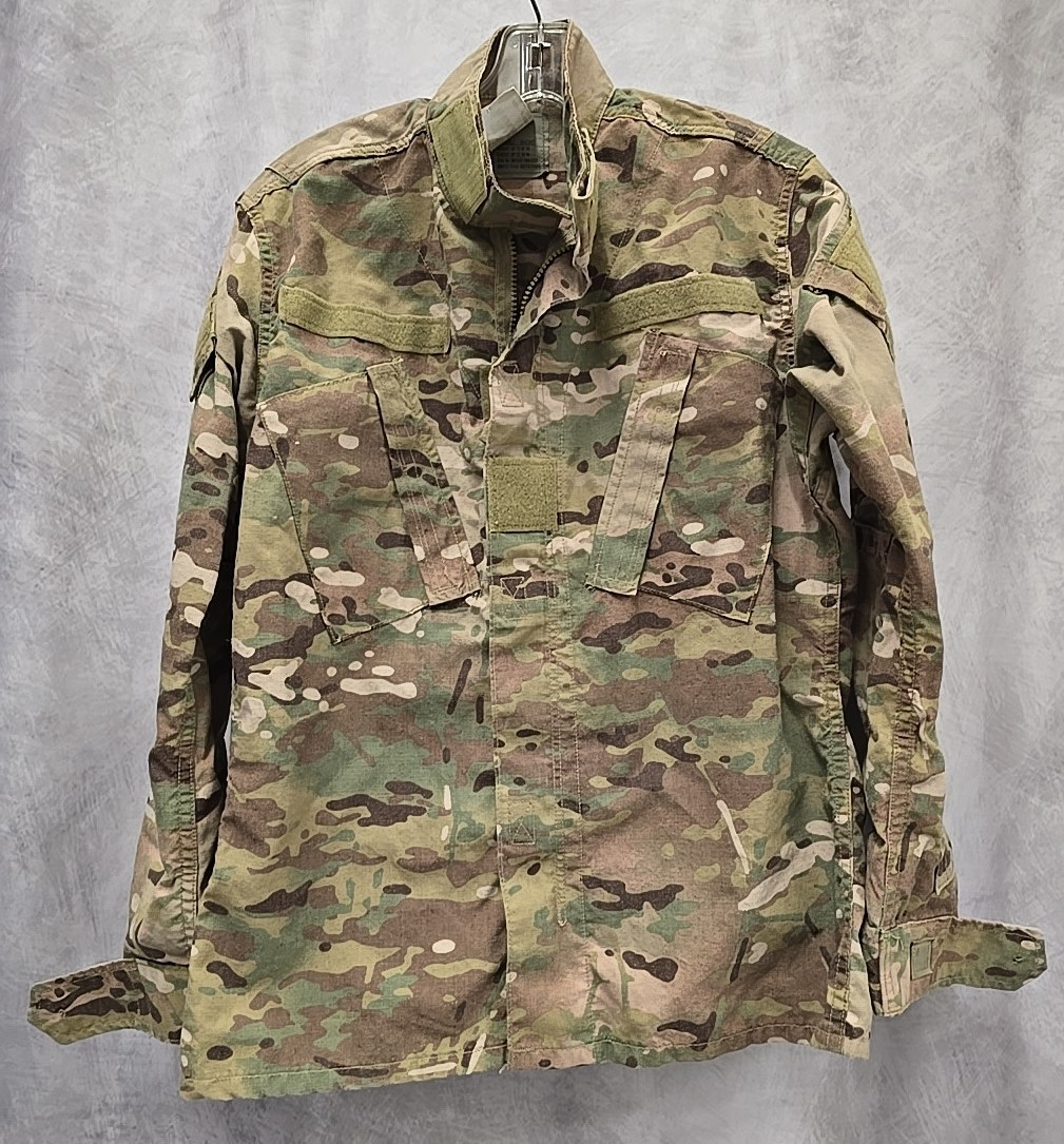 Coat Army Combat Uniform Flame Resistant Multicam XS Short NWT