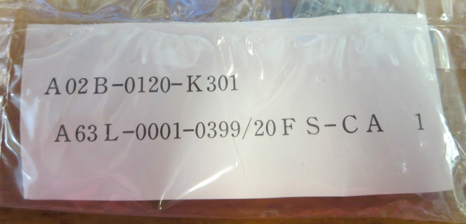 Fanuc A02B-0124-K101 Plug