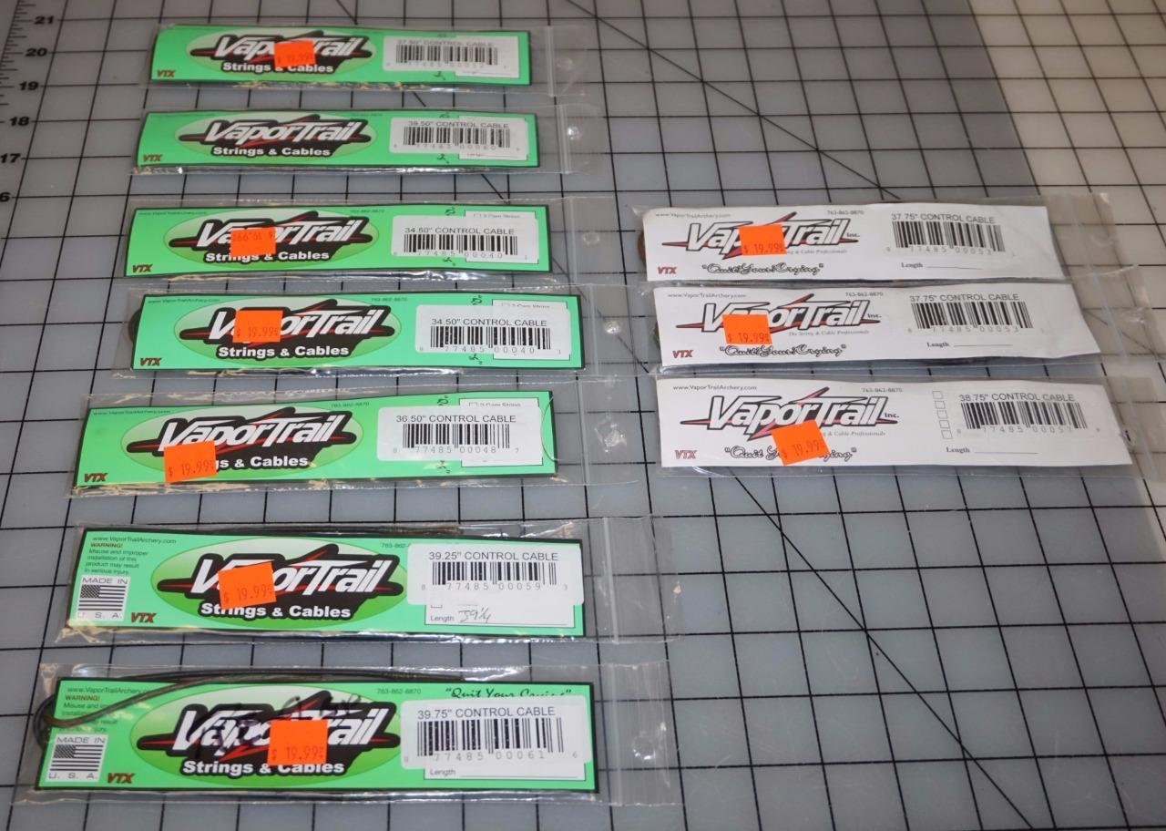 New Vapor Trail String Control Cable Multiple Sizes You Pick!