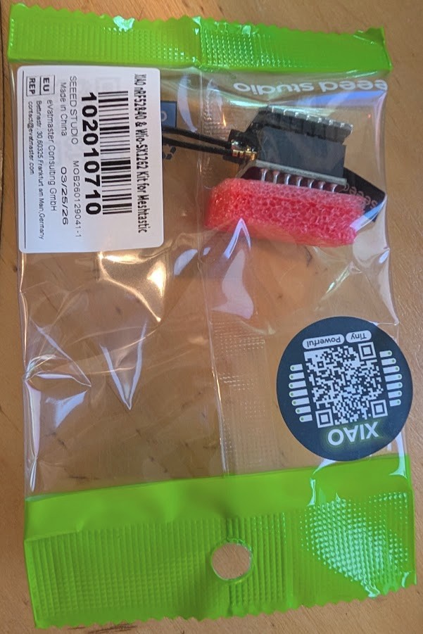 XIAO NRF52840 with LoRa Wio-SX1262 Kit for Meshtastic MeshCore US Seller