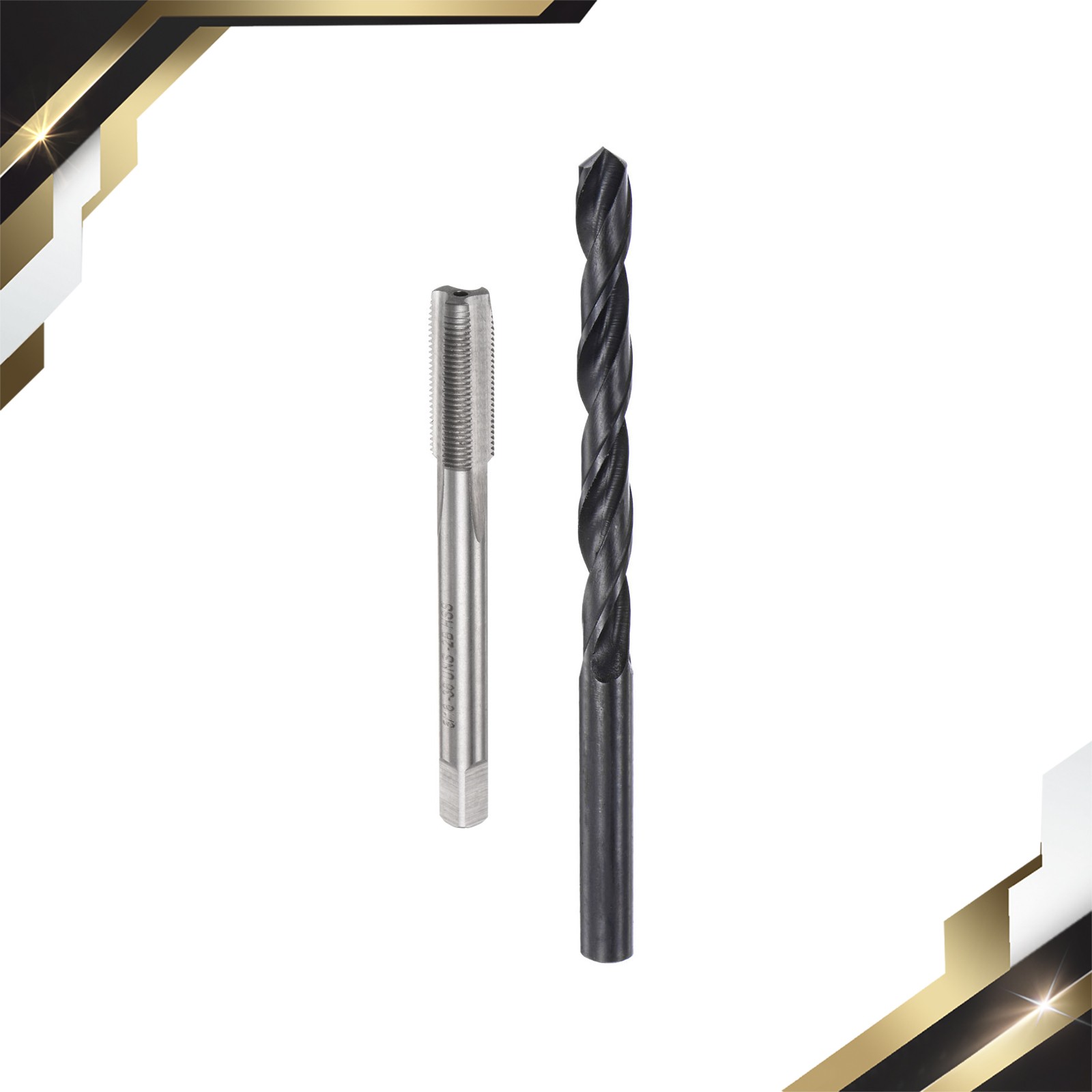 Tap Drill Bit Set 5/16-36 UNS Thread Tap 9/32" Black Oxide Twist Drill Bit