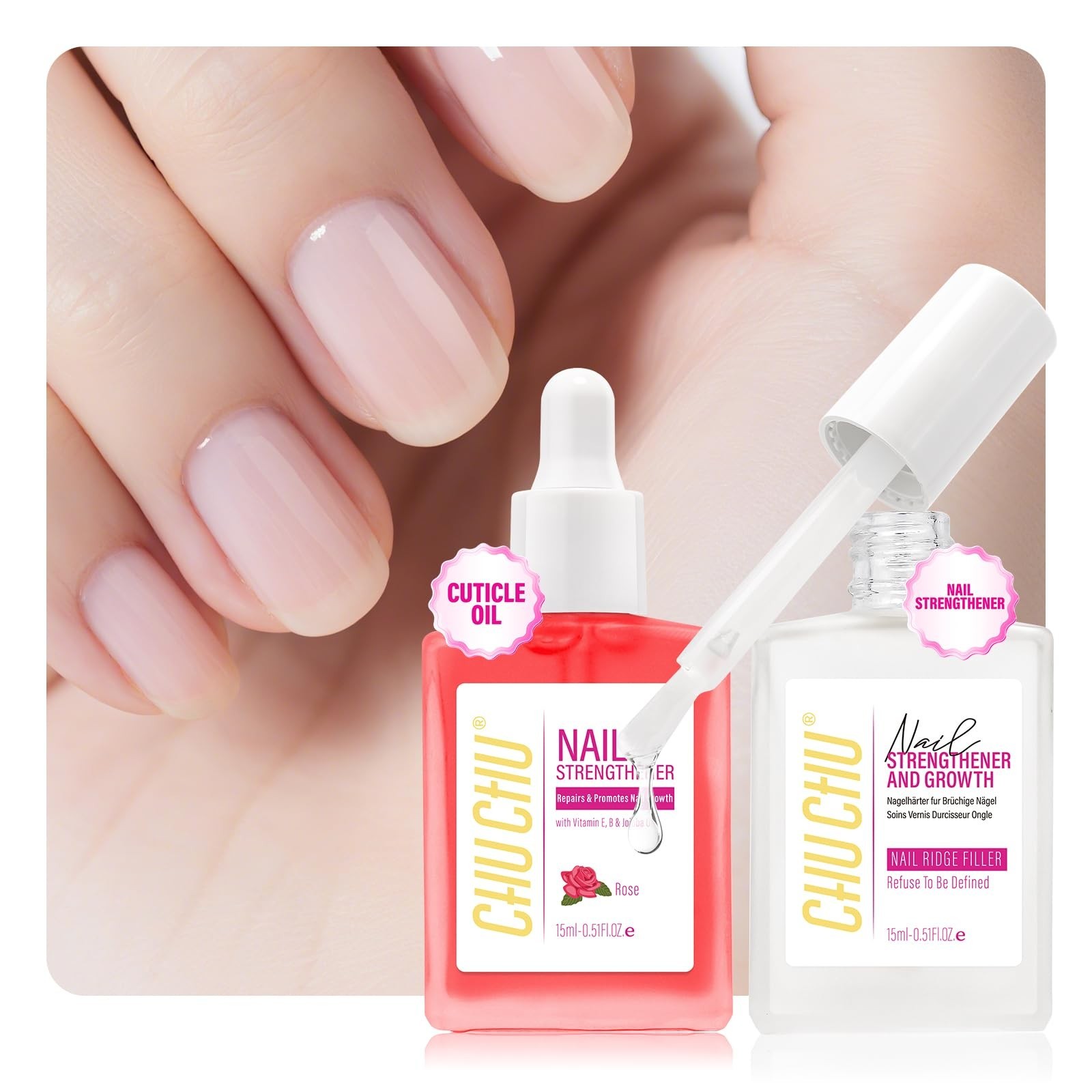 Nail Repair for Women: Nail Hardener Strengthener Extra Strong and Growth (18...