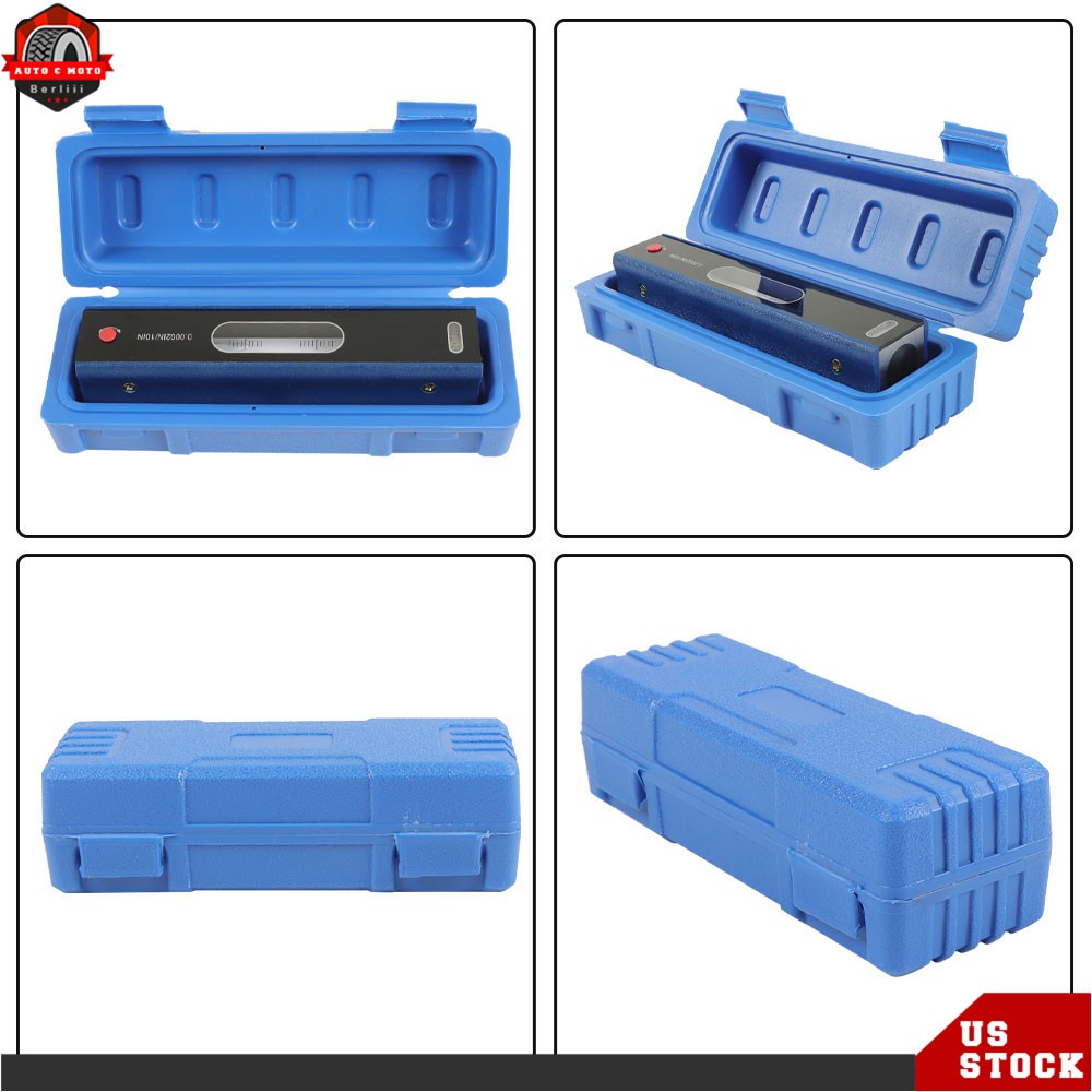MASTER PRECISION LEVEL 8" FOR MACHINIST TOOL 0.0002''/10''