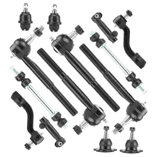 14pcs 4WD Front Suspension Kits for 1995-2000 Chevy GMC K1500/K2500 Suburban