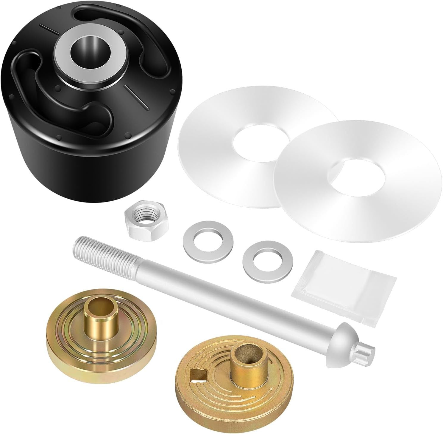 Quik-Align Pivot Bolt Bushing Kit w/Alignment Collar for Hendrickson Turner Lift