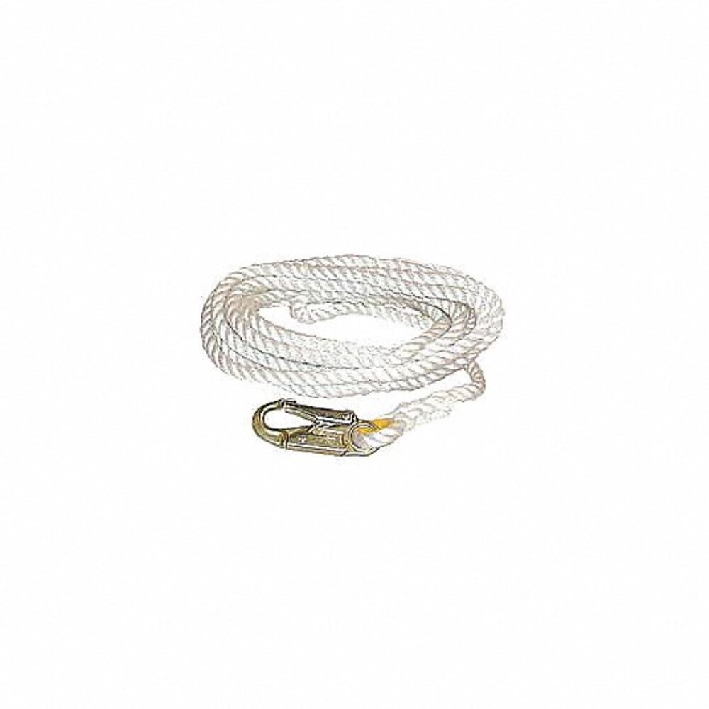 Miller 198RLS-2/75FTWH Vertical Lifeline 75' Long 310 lb Capacity -