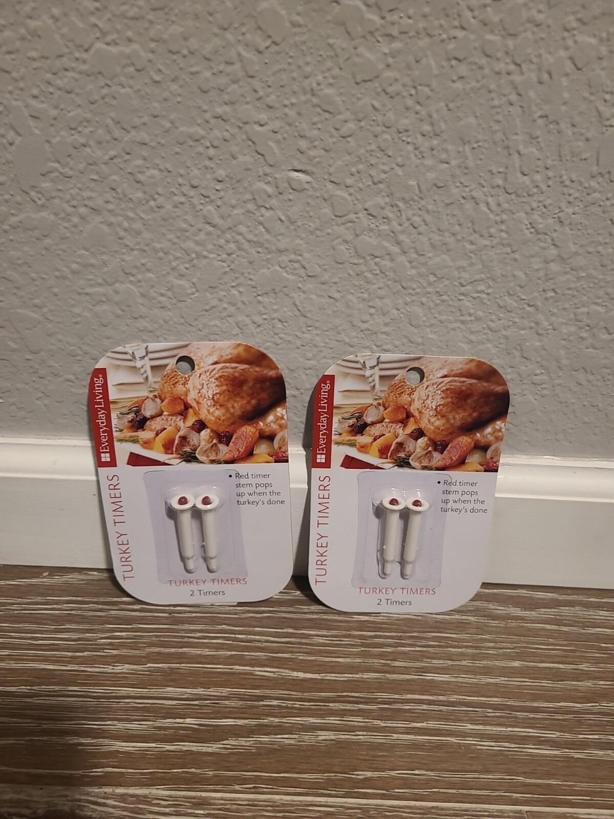 2 Pack Of 2 Everyday Living Turkey Pop-up Timer 2 Timers Cooking Turkey NIP