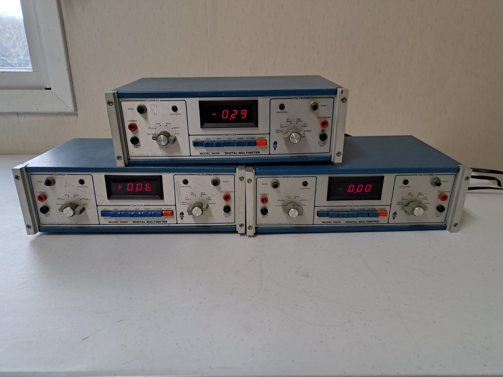 USED Energy Concepts Model 50200 Digital Multimeter, Powers On, FREE Shipping!