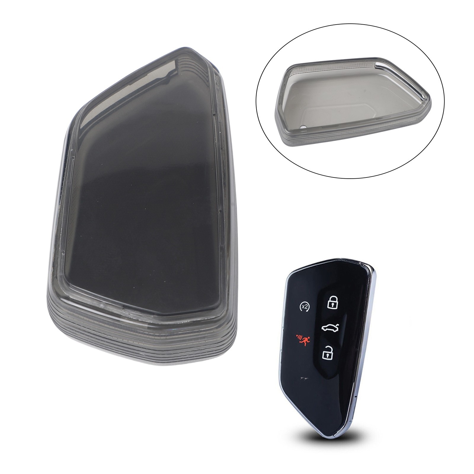 For Golf MK8 ID 4 2022 2023 Key Cover Case Holder Stylish and Functional
