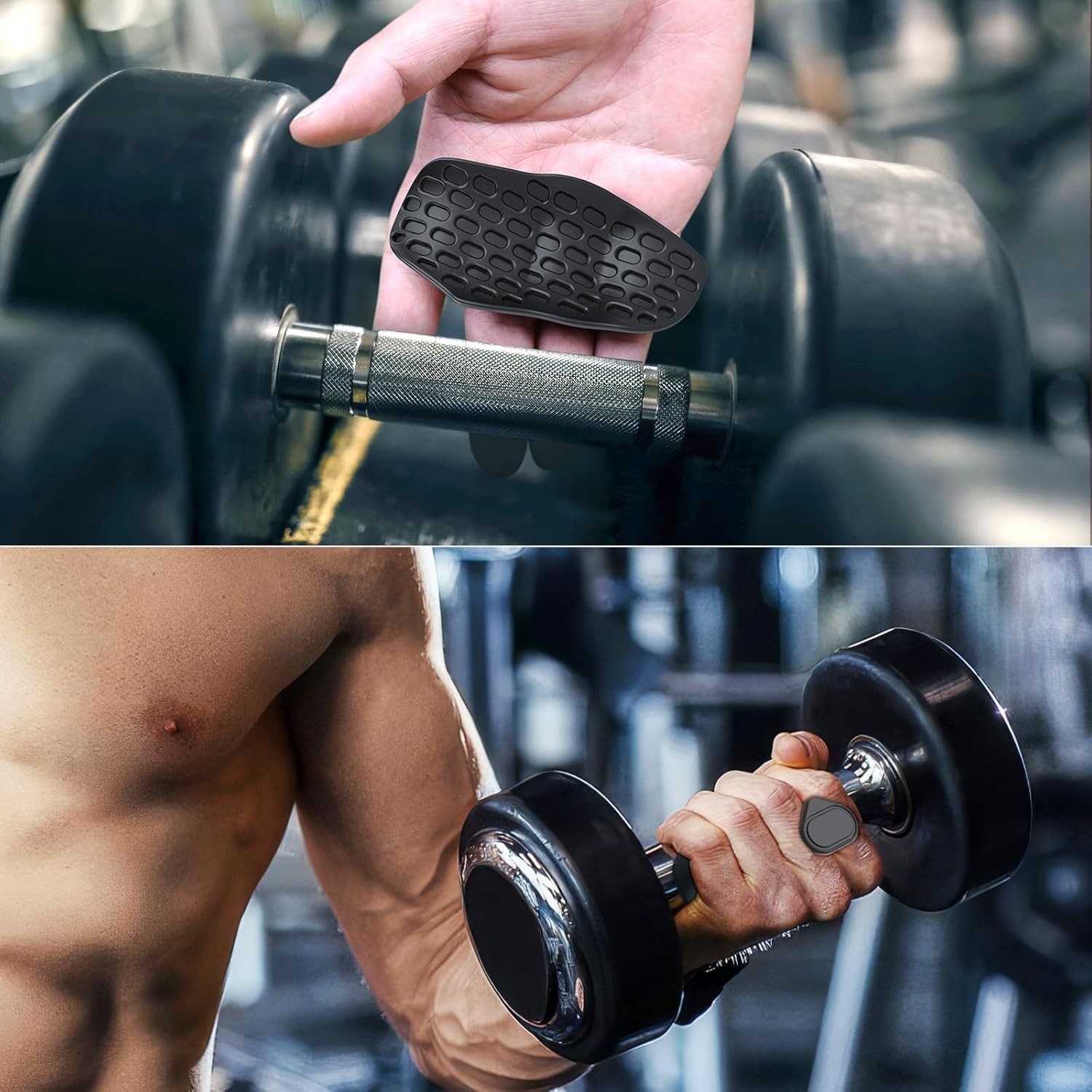 Quick Release Workout Grips: Ergonomically Designed for Heavy Lifting & Exercise