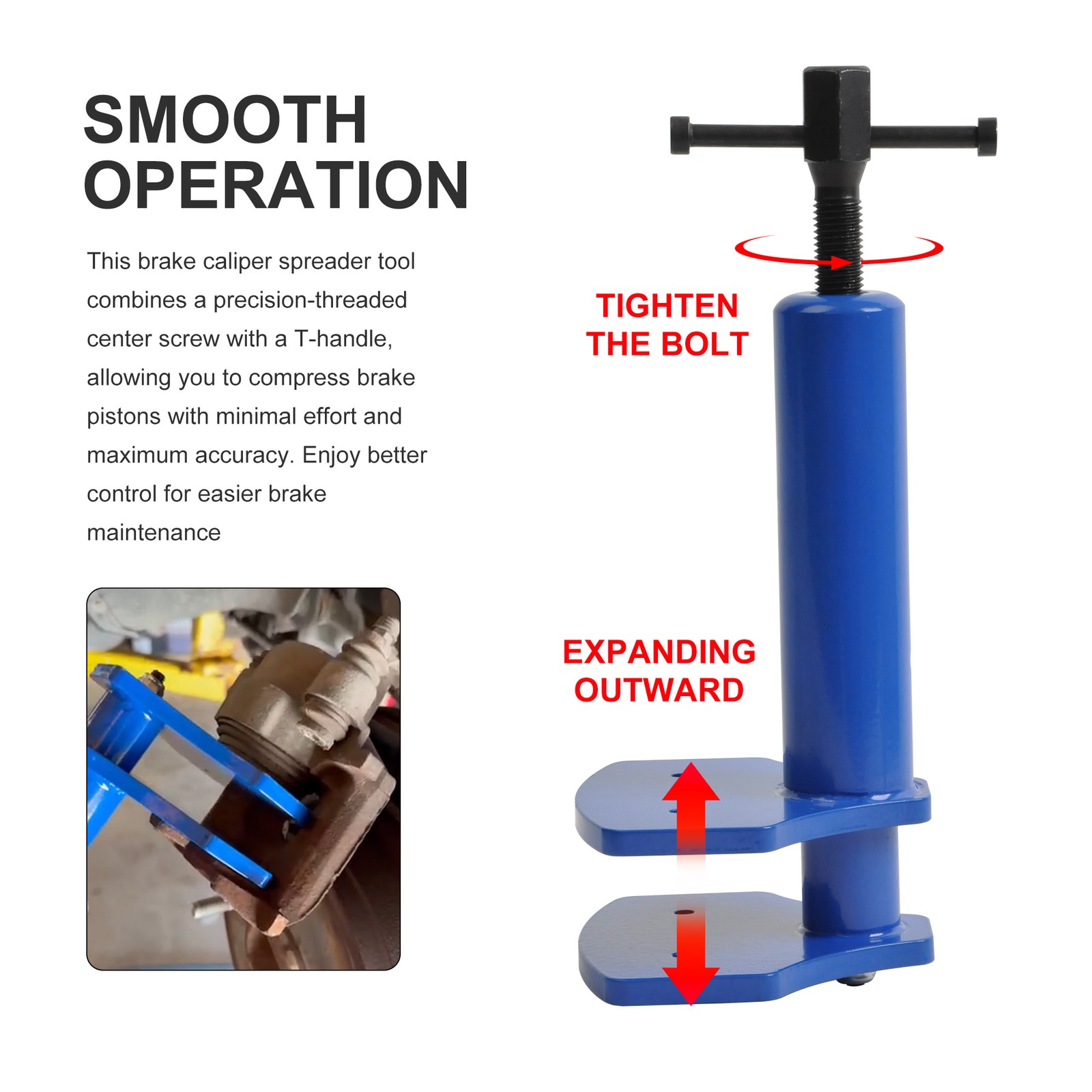 Multi Piston Brake Caliper Tool Brake Caliper Press Tool Brake Pad Spreader Tool