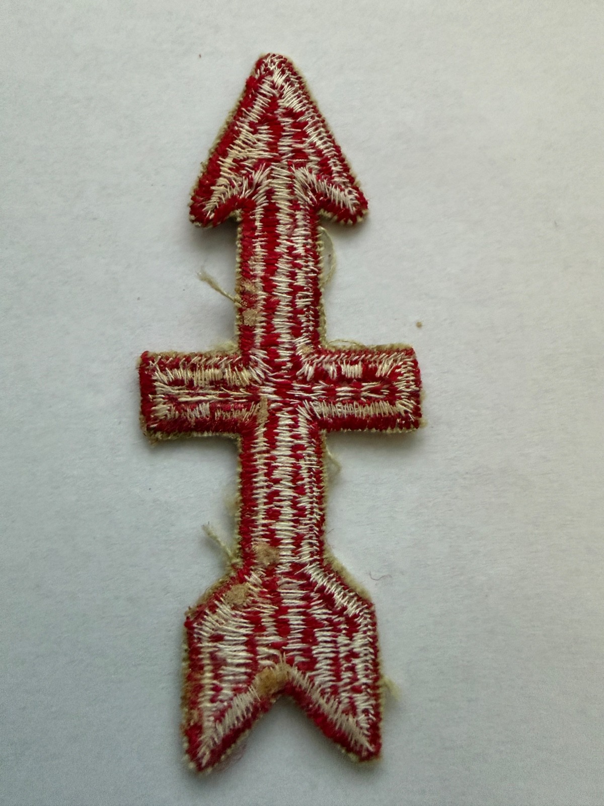 32nd Divison US Army Patch, WWII "Snowback" "Thin Style"
