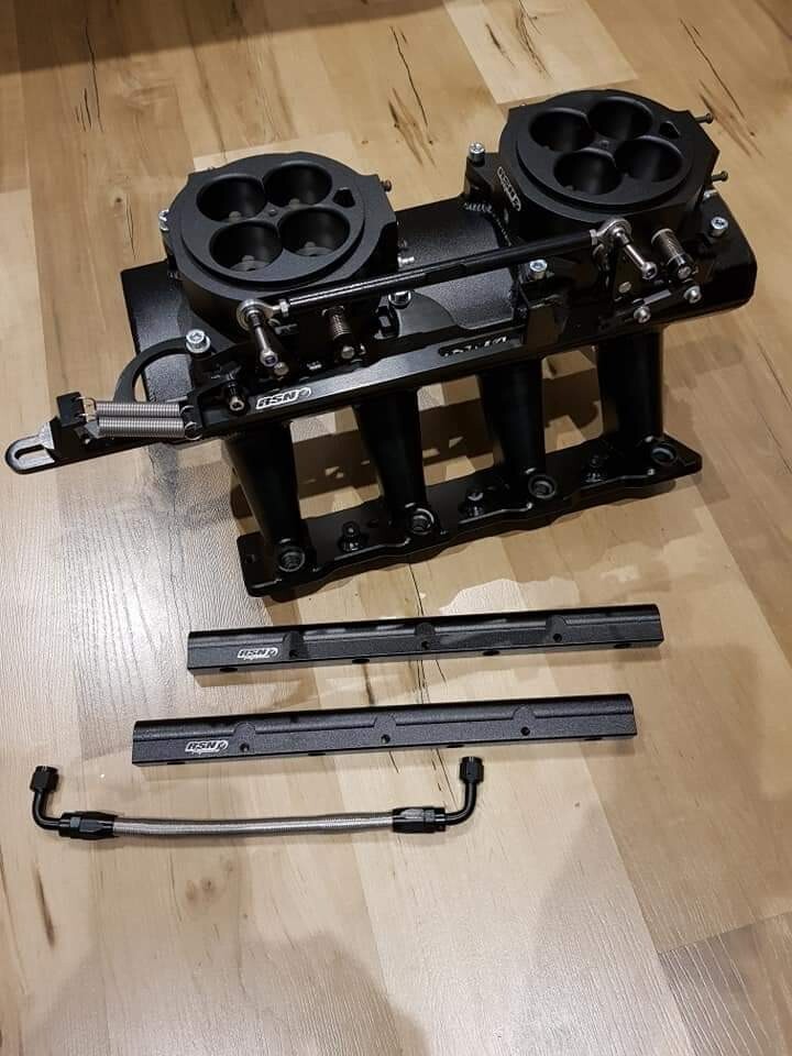 RSN Performance LS1 TWIN BLACK TUNNEL RAM INTAKE MANIFOLD KIT