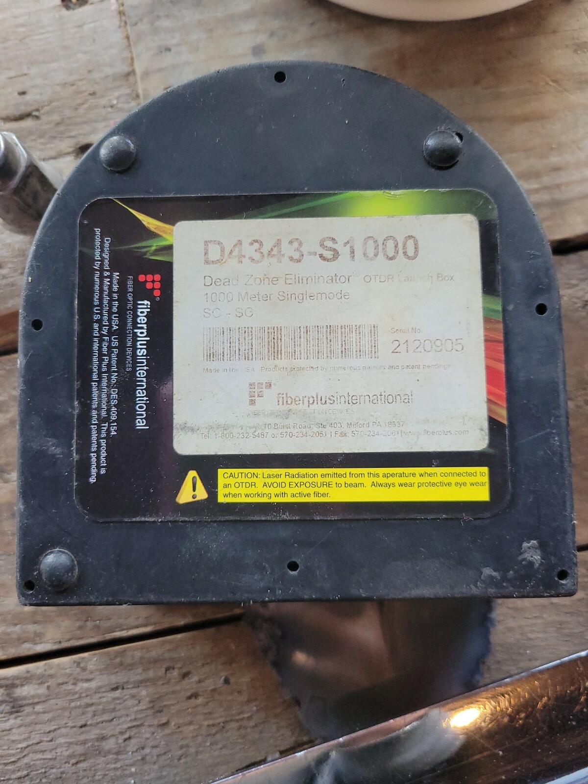 Dead Zone Eliminator OTDR Launch Cable delay line