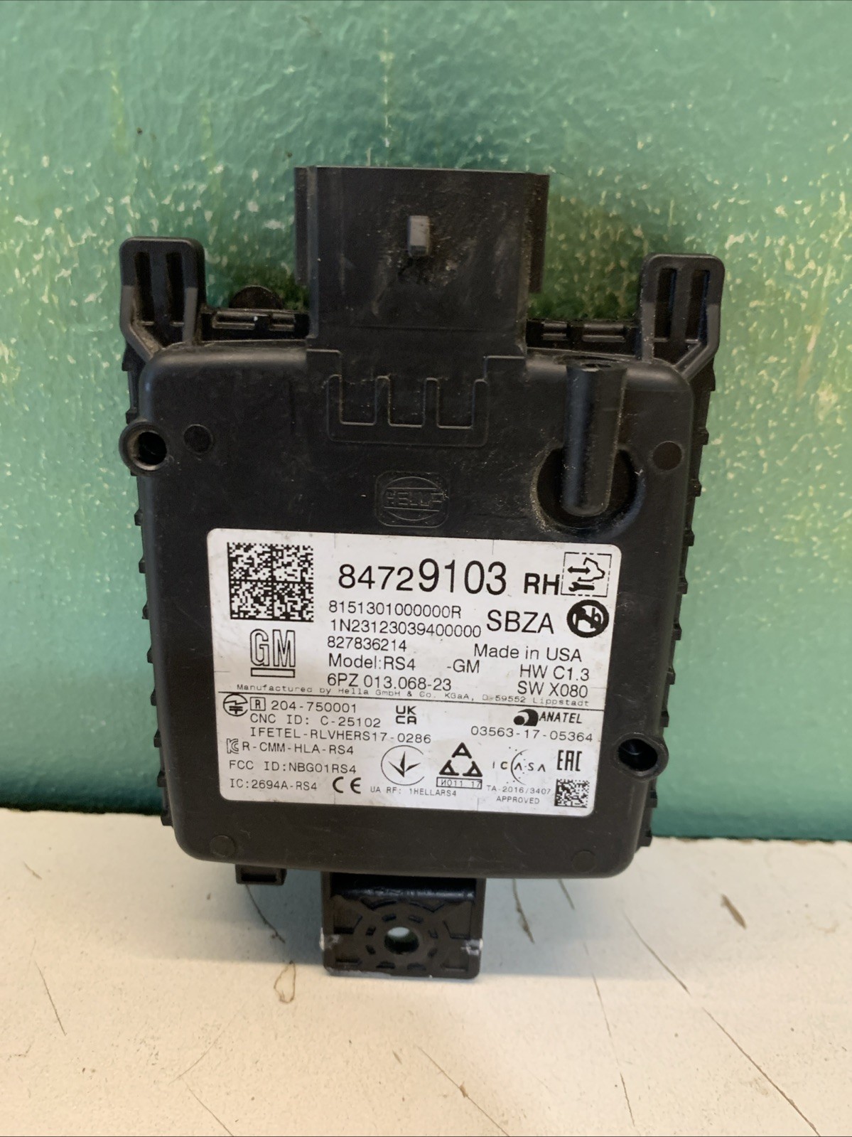 2019-2023 GMC Chevrolet Buick Cadillac Blind Spot Sensor Module RH OEM 84729103