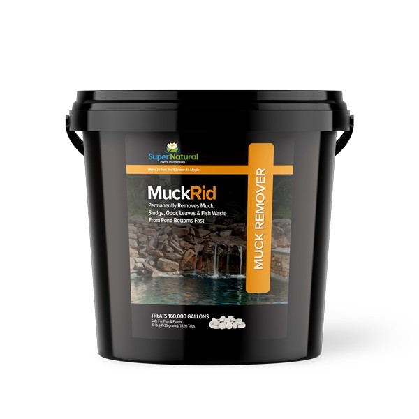 SuperNatural MuckRid Pond & Lake Muck Removing Tablets 8 lbs. 1200 Tabs
