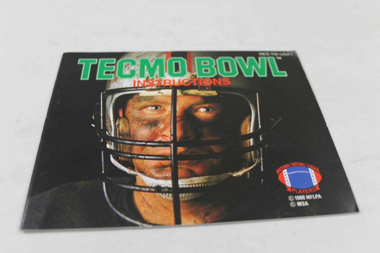 Tecmo Bowl - Original Nintendo NES Manual