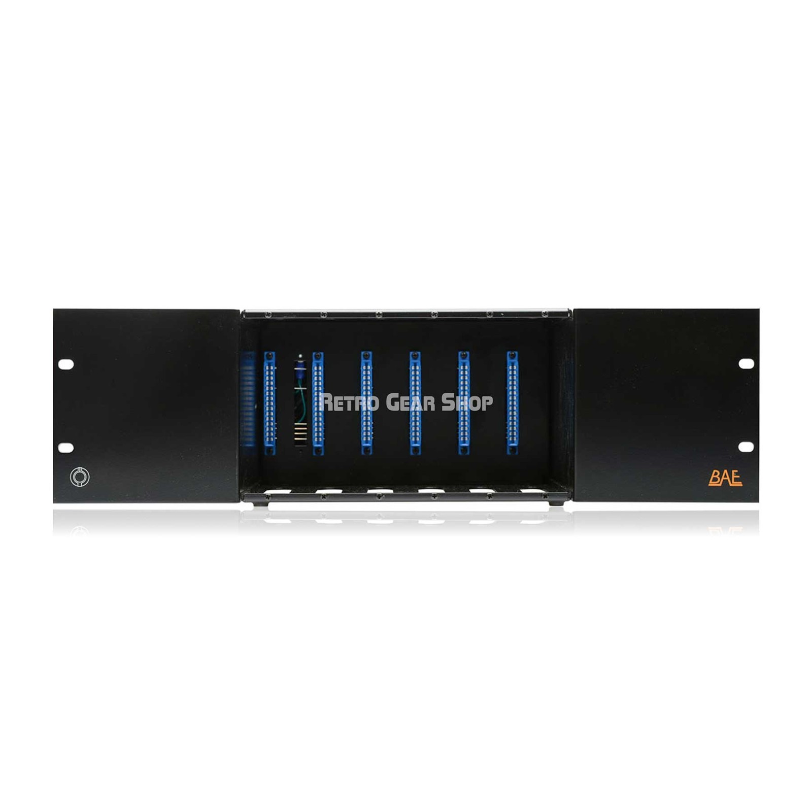 BAE 500 Series 6 Space Rack w/1.6 Amp 1 XLR PSU