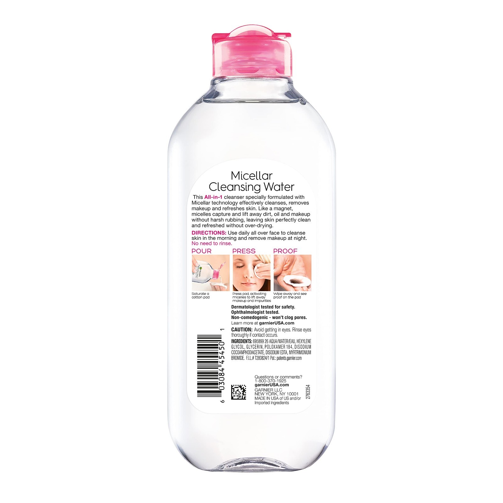 Garnier Micellar Cleansing Water - All-in-1 Makeup Remover -Sensitive Skin 400ml