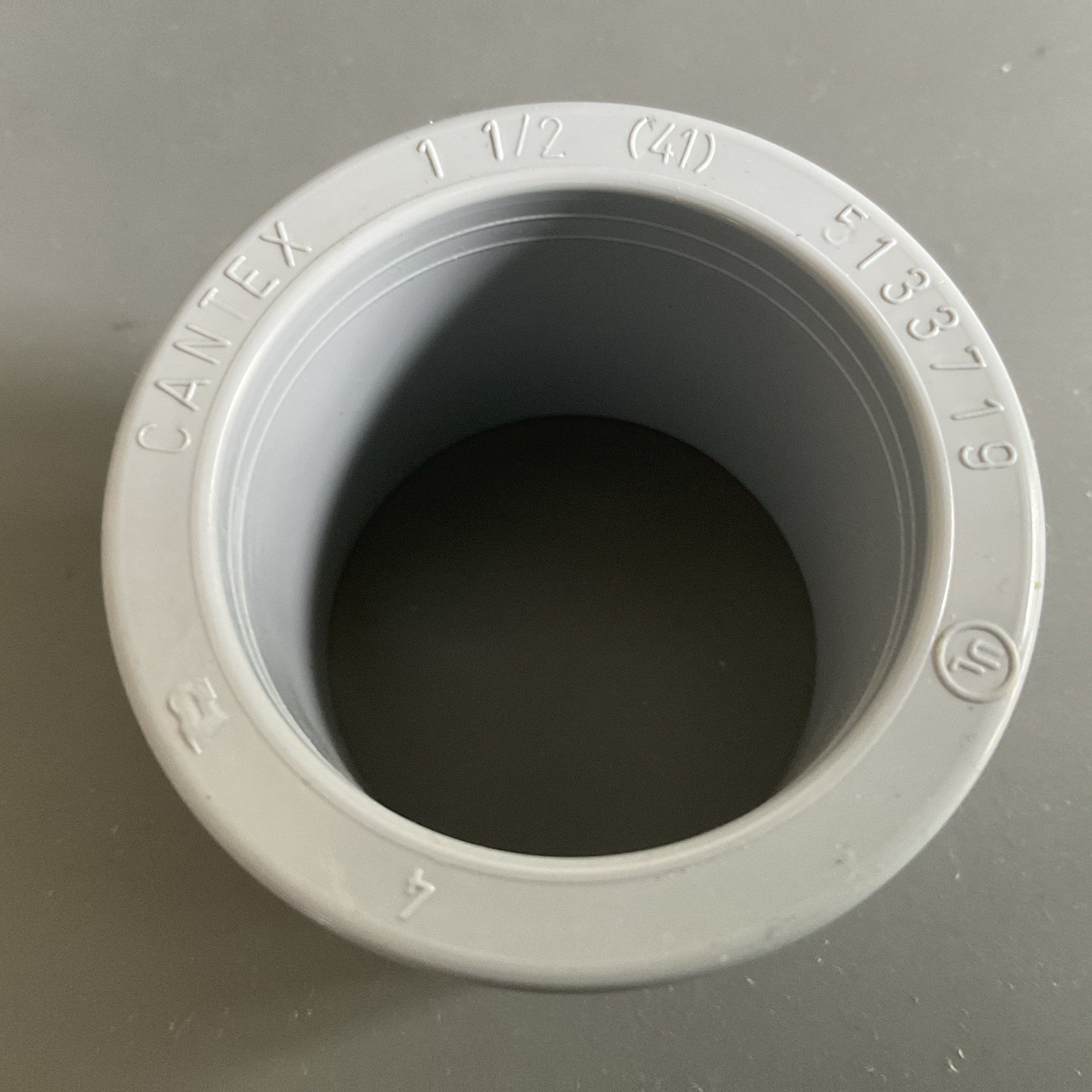CANTEX 5133719 1 1/2" PVC Box Adapter