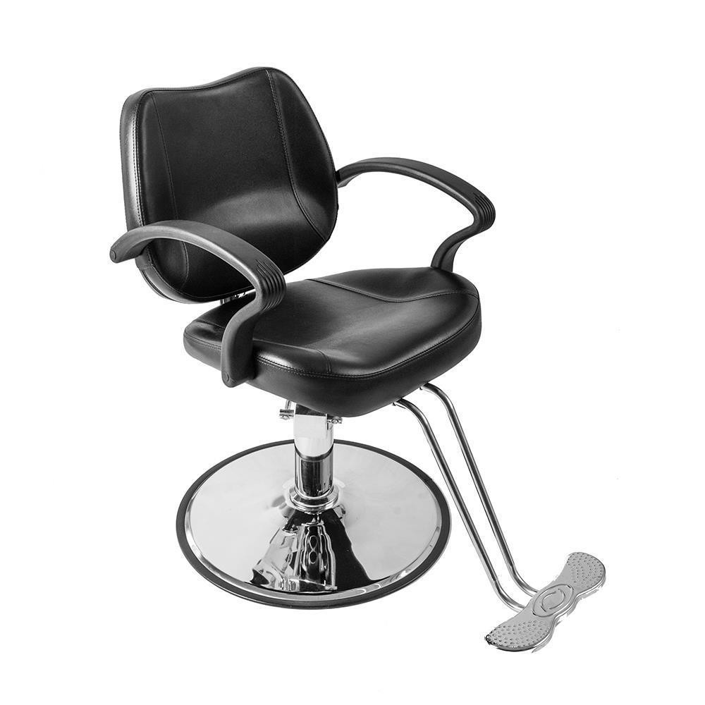 Classic Hydraulic Barber Chair Styling Chair Salon Beauty Equipment (Round Base)