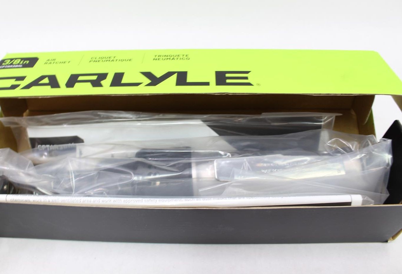 Carlyle 3/8" Drive Variable Speed Air Ratchet, CPTAR38AL