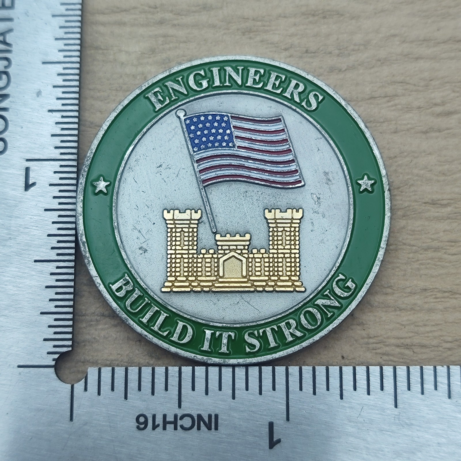 CSM Bobby Treece for Excellence Challenge Coin