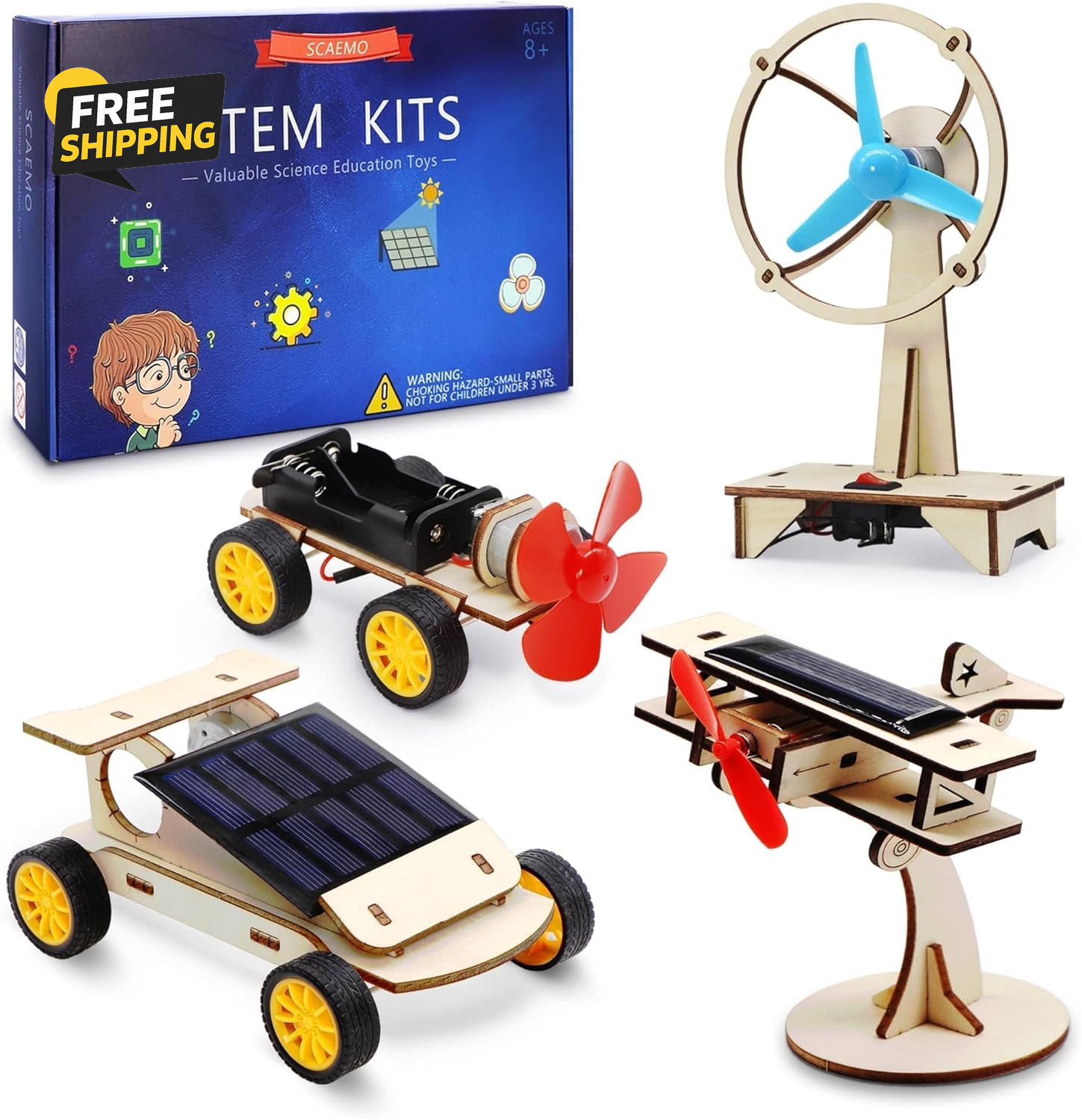 STEM Kits for Kids Ages 8-10-12-14, Stem Toys for Boys Age 8-12 Science Projects