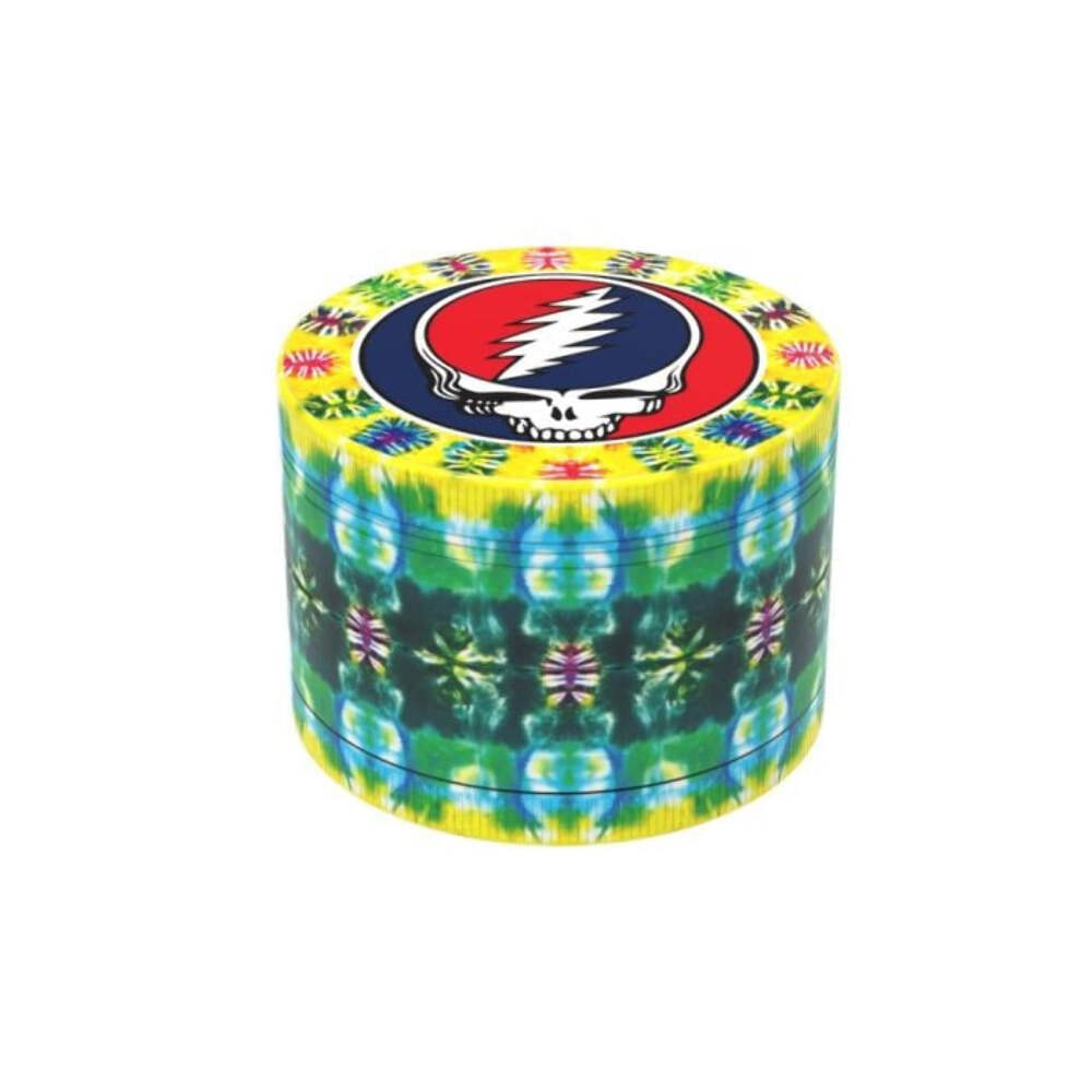 Blazy Susan x Grateful Dead 4 Piece Grinder - Tie Dye Steal Your Face