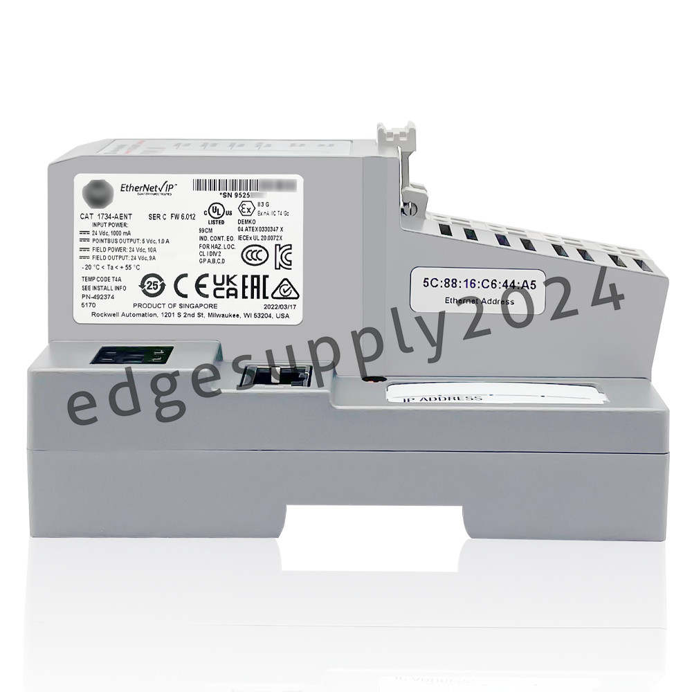 Allen Bradley 1734-AENT POINT I/O Ethernet Network Adaptor Factory Sealed New