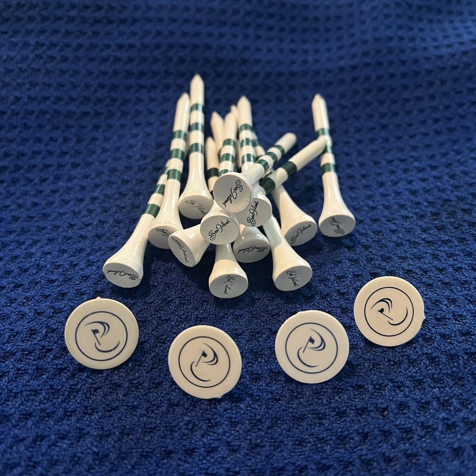 Sea Island Golf Tees And River Course Ball Markers Kiawah Island